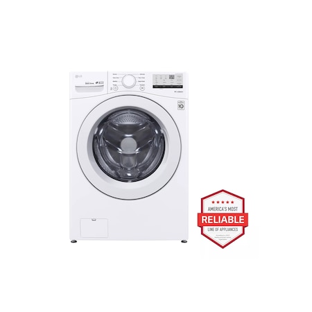 Lg 4.5 cu. ft. Ultra Large Capacity Front Load Washing Machine WM3400CW
